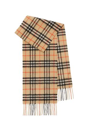 check cashmere scarf BURBERRY KIDS | 8089369B9368